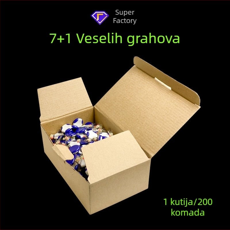 Oprema za ribolov: silikonske perle, otporne gumene perle, cilindrične razmakne perle 7+1