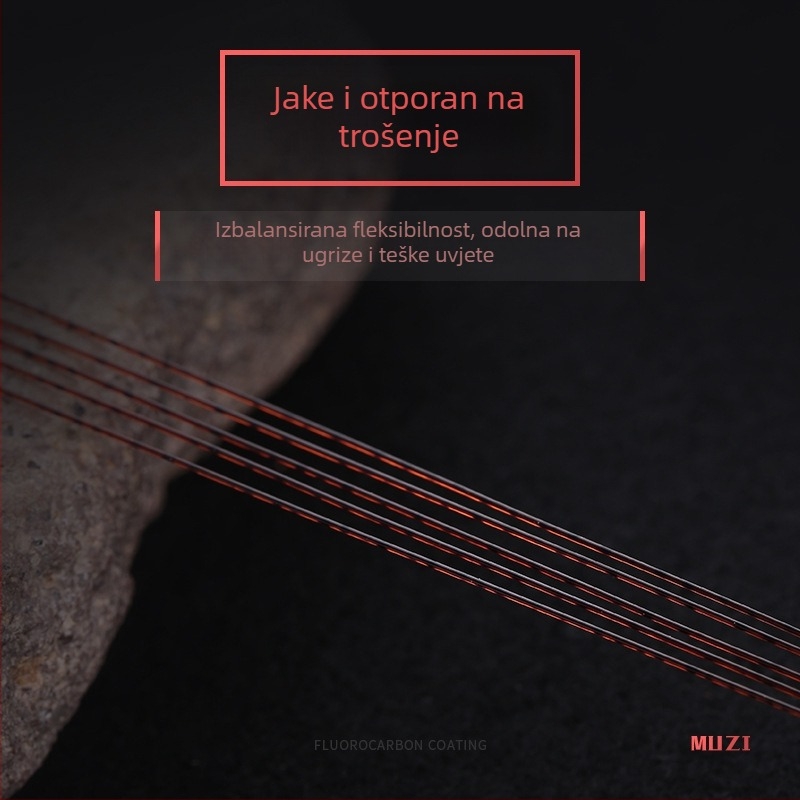 Muzi najlon glavna linija za ribolov, 100 m, meka