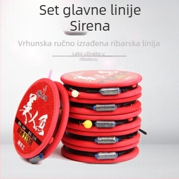 Mermaid glavna linija – najlon, snažna, paket 25 kom, ribolovna linija
