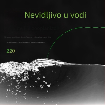 Glavna najlonska ribolovna linija, visoka čvrstoća, duljina 220 m, pakiranje 200 komada