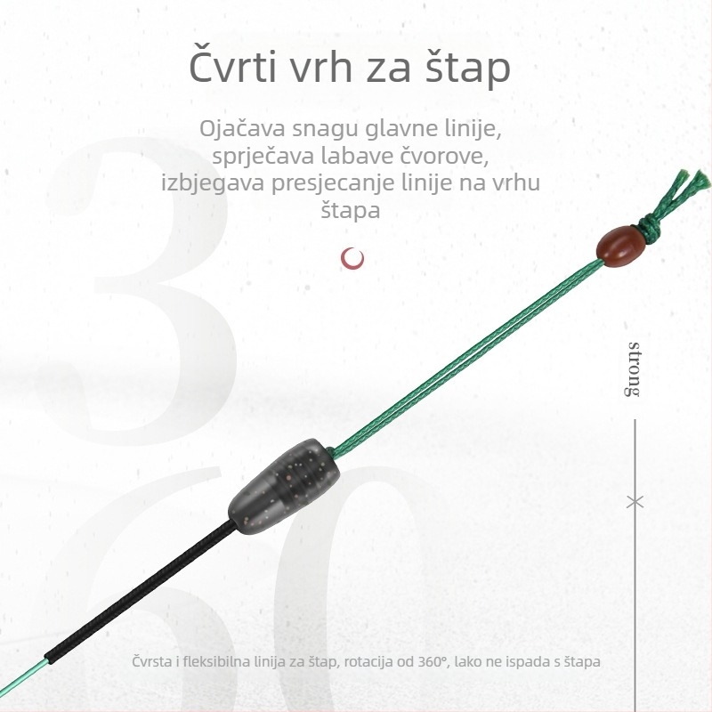 Glavna ribolovna linija – najlon, nosivost 20 kg, pakiranje 500 komada, Drooping string
