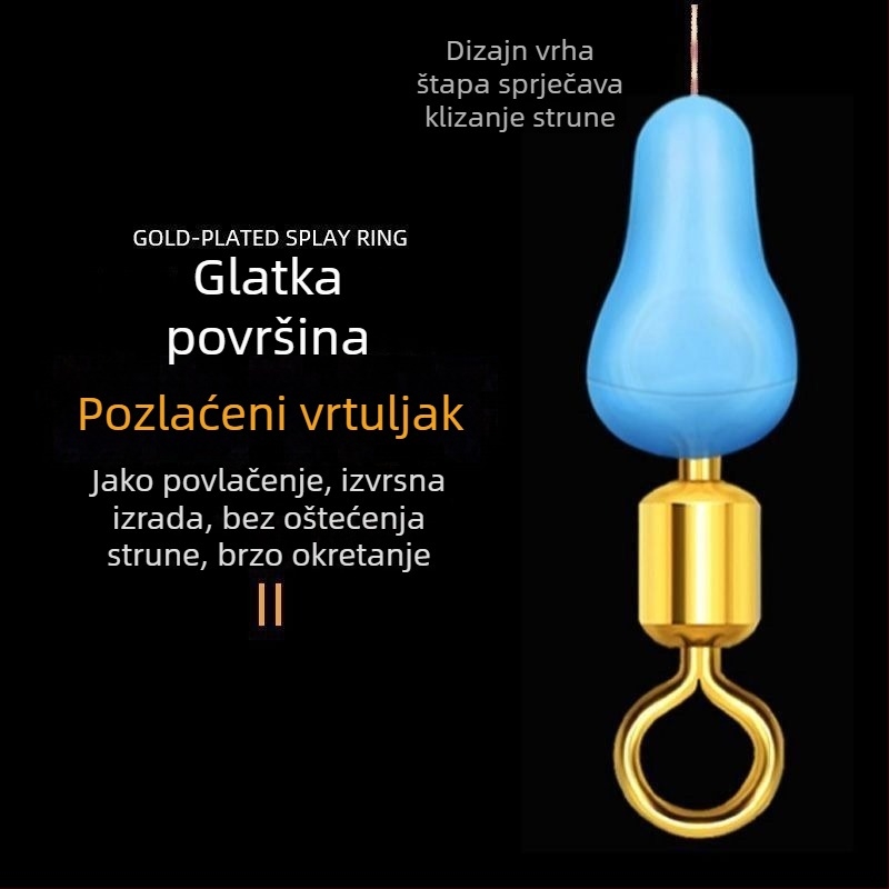 Kaisi Glavna ribolovna linija – Unaprijed vezan nevidljivi vodilac, PE linija – komplet