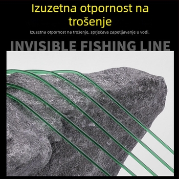 Glavna najlonska linija za ribolov River, izuzetno mekana, visoka čvrstoća, pakiranje 10 kom