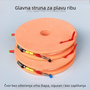 Glavna linija za velike ribe s nizom perlica, lagano ojačana, otporna na zaplitanje, namijenjena ribolovu u crnim jamama