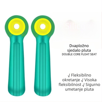 Silikon set glavne ribolovne linije; materijal: silikon; podrijetlo: Kina; mjesta ribolova: rijeka, mali potok, crna jama, ribnjak