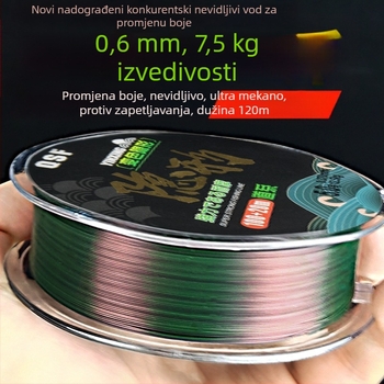 Glavna linija za ribolov — Materijal: Najlon; Snaga: Super jaka; Marka: Thousand Silk Square; Pakiranje: 10 pločica u maloj kutiji