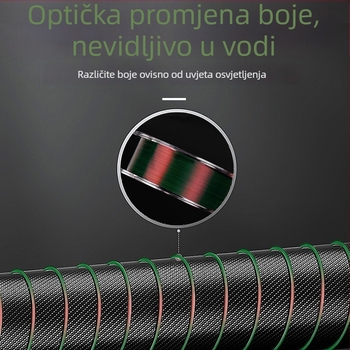 Glavna linija za ribolov — Materijal: Najlon; Snaga: Super jaka; Marka: Thousand Silk Square; Pakiranje: 10 pločica u maloj kutiji