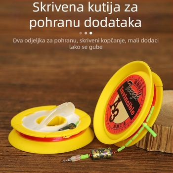 LINNHUE/Lake Glavna ribolovna linija — Najlon, Visoka čvrstoća, Pakiranje 100 komada