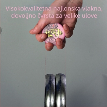 Mermaid set glavne linije bez čvora – najlon, za rijeke, jezera i rezervoare; snažno naprezanje; lako rastavljanje