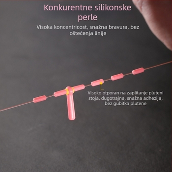 Mermaid set glavne linije bez čvora – najlon, za rijeke, jezera i rezervoare; snažno naprezanje; lako rastavljanje