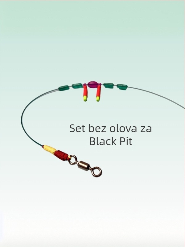 Xiongben Ribolovna linija za crnu jamu – ogromne ribe, dijamantni čvor, bez olova, visoka čvrstoća, niska rastezljivost, 5,4 m