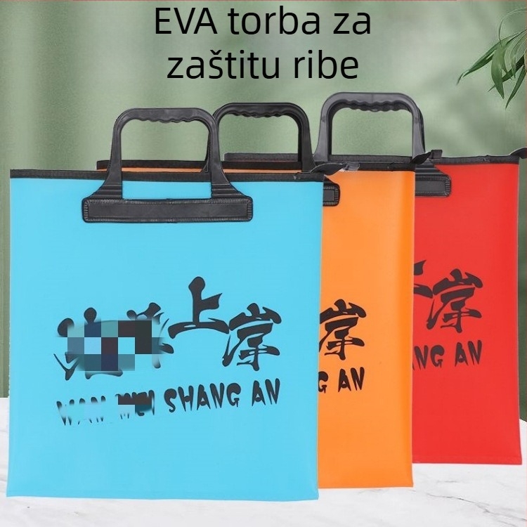 EVA vodootporna torba za zaštitu ribe, prijenosna sklopiva torba za ribolov s kantom