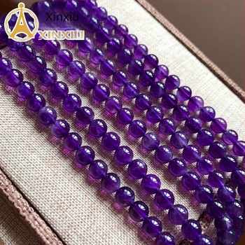 Rookie ametistne slobodne perle – polirane ametistne perle za DIY nakit