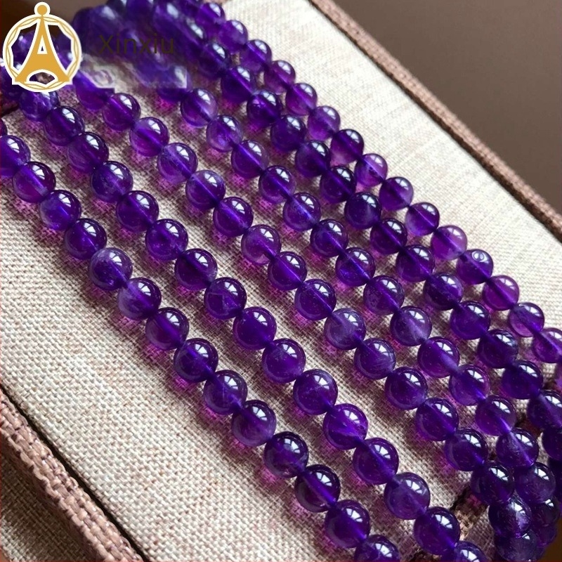 Rookie ametistne slobodne perle – polirane ametistne perle za DIY nakit