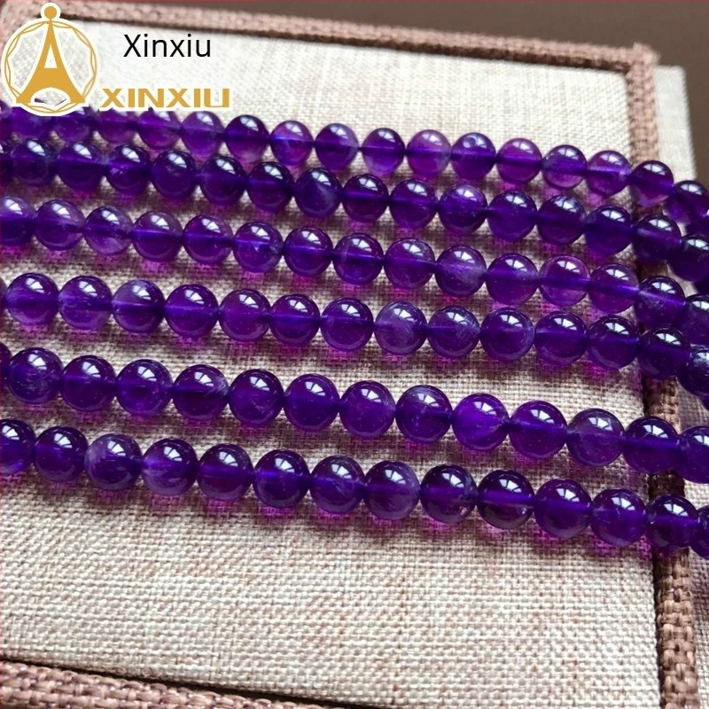 Rookie ametistne slobodne perle – polirane ametistne perle za DIY nakit