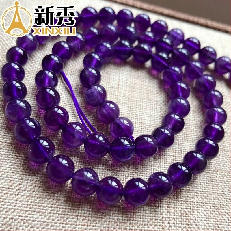 Rookie ametistne slobodne perle – polirane ametistne perle za DIY nakit