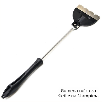 Žlica za mamce za kameniti ribolov, plastično drško i nehrđajući čelik, Du Gao