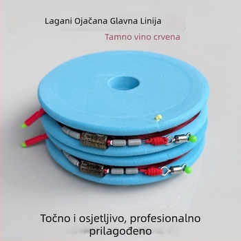 Zhenxiu Lagani set glavne linije s ojačanim dijamantnim čvorom za Black Carp, Grass Carp, Bighead Carp i Crucian Carp • Najlon nit • Duljina 3.6–15 m