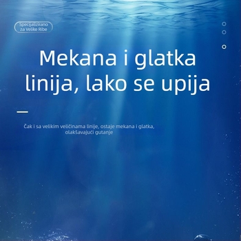 Zhenxiu Lagani set glavne linije s ojačanim dijamantnim čvorom za Black Carp, Grass Carp, Bighead Carp i Crucian Carp • Najlon nit • Duljina 3.6–15 m
