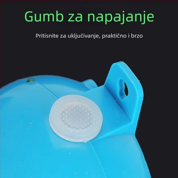 USB aerator za kofu s ribom – prijenosni vanjski aerator za ribolov, dugotrajna baterija