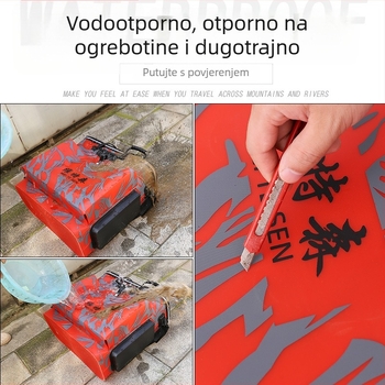 Kanta za žive ribe za ribolov, sklopiva EVA konstrukcija, ojačan dizajn, višenamjenska torba za ribolovnu opremu
