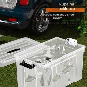 Ribarska kutija s debelim tijelom i sjedalom za automobil, marka Other, kapacitet ispod 9, materijal svilen cvijet