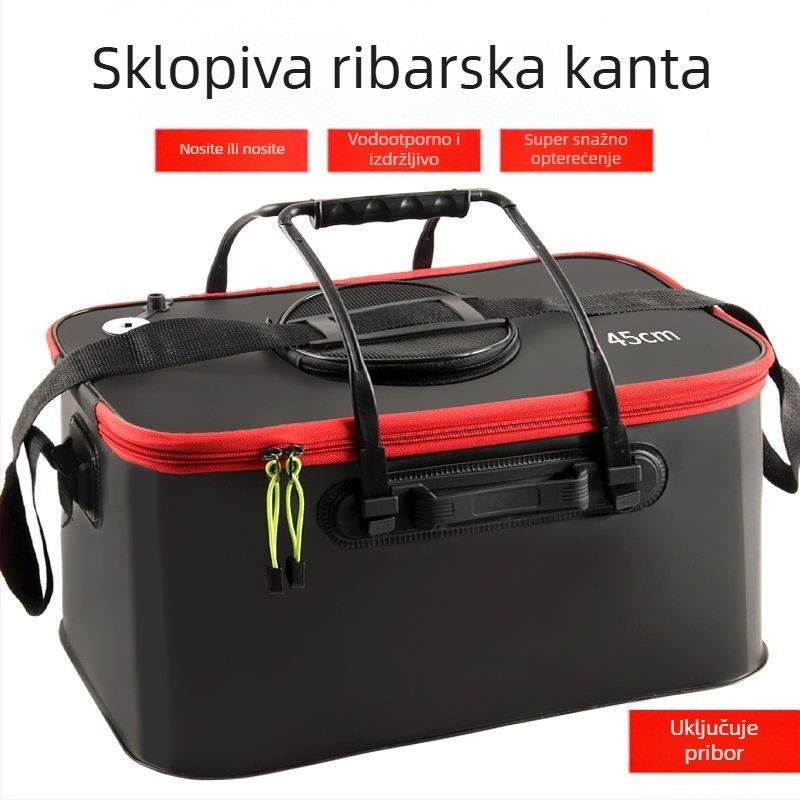 Višenamjenska ribarska kanta s EVA debelim dizajnom, velike kapacitete, sklopiva (Materijal: Silk flower; Kod proizvoda: F 9779s 8mh95897)