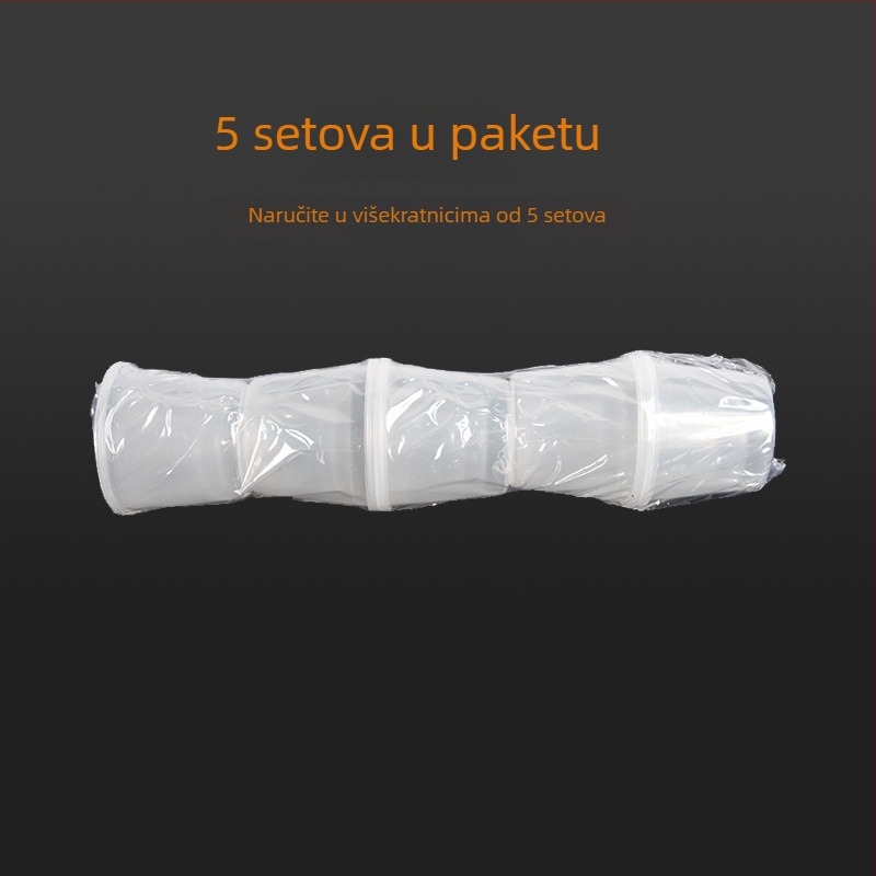 Čašica za mjerenje za ribolov s miješalom za mamce, set od 3 komada, prozirni PP, marka Yujia, porijeklo Kina