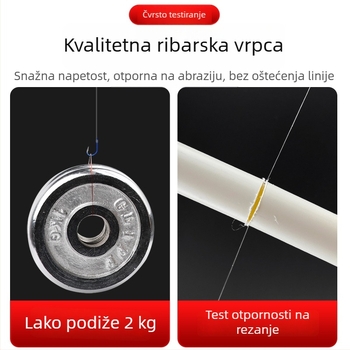 Ise-Nomi zlatna kapica s olovnom glavom i dvostrukim udicama – komplet za ribolov za divlji ribolov, automatsko pronalaženje dna