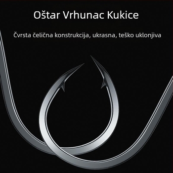Eksplozivna opružna udica za ribolov, anti-zamotavanje, marka Yuting, model Qianyou spring explosion hook, udica za ribolov