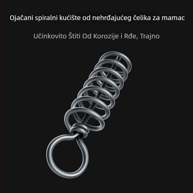 Eksplozivna opružna udica za ribolov, anti-zamotavanje, marka Yuting, model Qianyou spring explosion hook, udica za ribolov