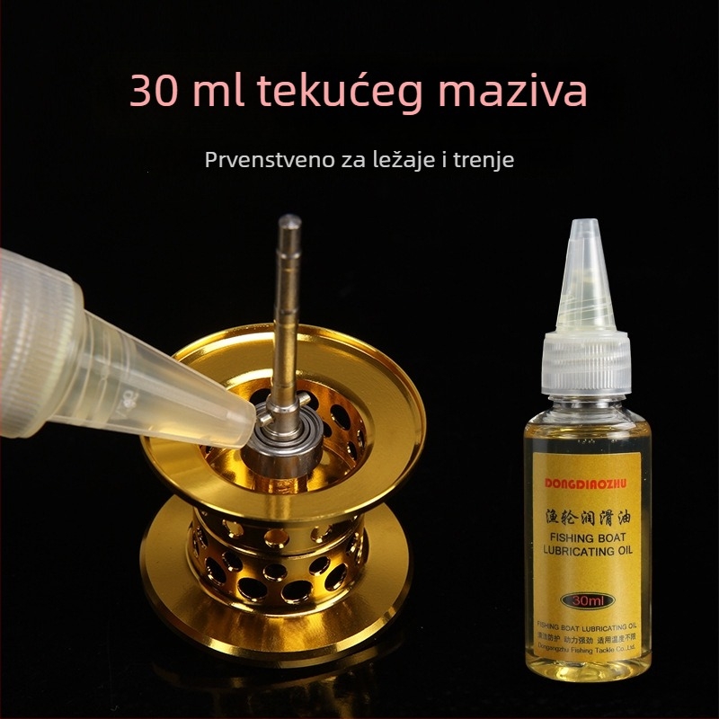 Set za održavanje ribarske role – ulje i mazivo za spinner role, marka East fishing owner, porijeklo Kina, materijal: guma, autorizirane privatne marke: Da