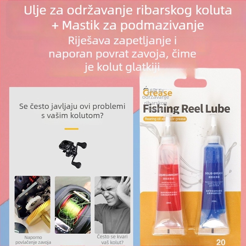 Hasda Set ulja i masti za održavanje ribarskih mulineta