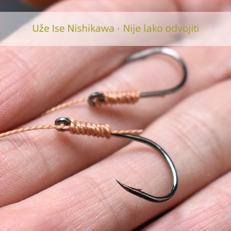 Set eksplozivnih udica za ribolov šaranom – 2 kompleta, Iseni udice s bodljama, veličine 8-14, 315 komada, Shang Fisherman