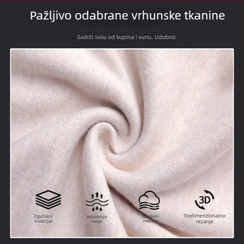 Unisex Tai Chi odijelo za jesen i zimu, debeli poliesterski miks sa svilenom i vunom, za odrasle treniranje