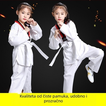 Taekwondo uniforma - 100% pamuk, podstava od pamuka, marka Son of Blessing, za Taekwondo