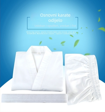 Karate Gi za Kata/Kumite, 100% pamuk, prugasti ili jedinstveni uzorak