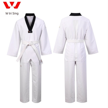 Taekwondo trening uniforma, unisex, dugi rukav, mješavina poliestera i pamuka 70%, podstava od pamuka, Marka Nine-day Mountains