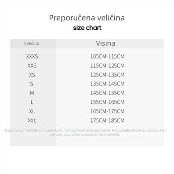 Borilački kostim, dvostrani, unisex, jednodijelni za trening i natjecanje, 100% najlon