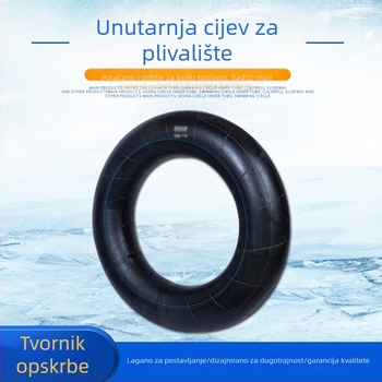 Debeli gumeni plivački prsten za odrasle, pogodan za plivanje i hodanje po plitkoj vodi