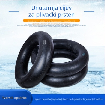 Debeli gumeni plivački prsten za odrasle, pogodan za plivanje i hodanje po plitkoj vodi