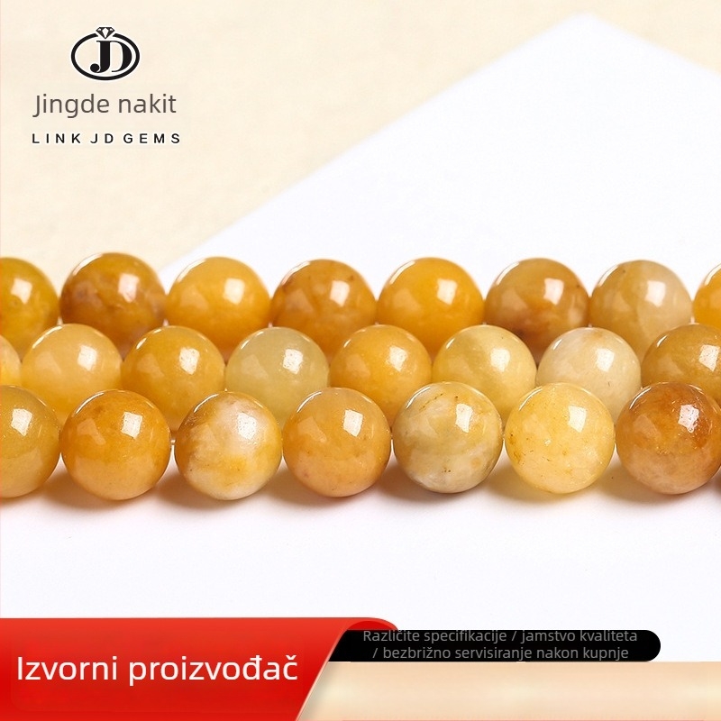 Labave perle – prirodni Huangdongling jade, rezanje i poliranje, podrijetlo Yiwu, marka BUY BAO JI/BABOJI