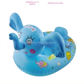 Dječji plivački prsten s karikaturnim uzorkom - ekološki PVC, debljina 3 mm, za djecu