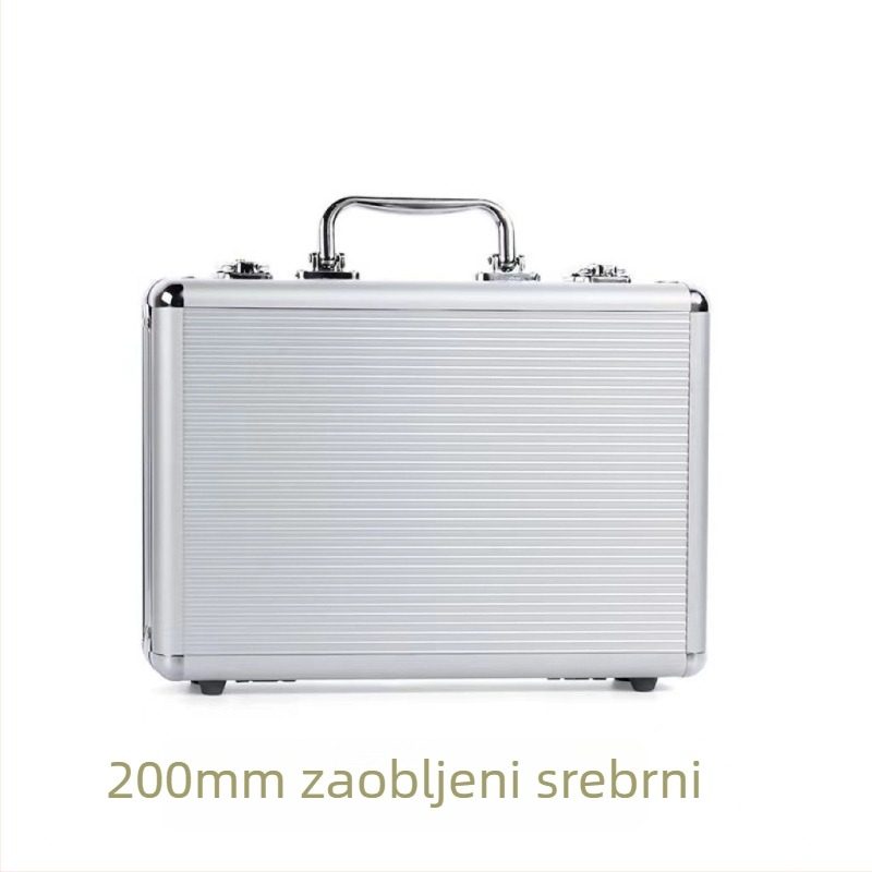 Kutija za žetone od aluminijske legure, komplet 18 komada, prilagodljiva, za šah i igre s kartama