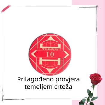 Keramički poker žetoni za Texas Hold'em, prilagodljiv anime merch, brend Xinyi • Materijal: keramika • Prilagodba: dostupna • Pogodno za društvene igre i kartične igre