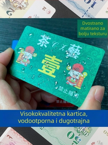PVC mahjong žetoni – prilagodljivi, izdržljivi tokeni i kartice za rezultate; Marka: Ouya Smart Card; Materijal: PVC; Prilagodba: Dostupna; Kutija: 250 listova