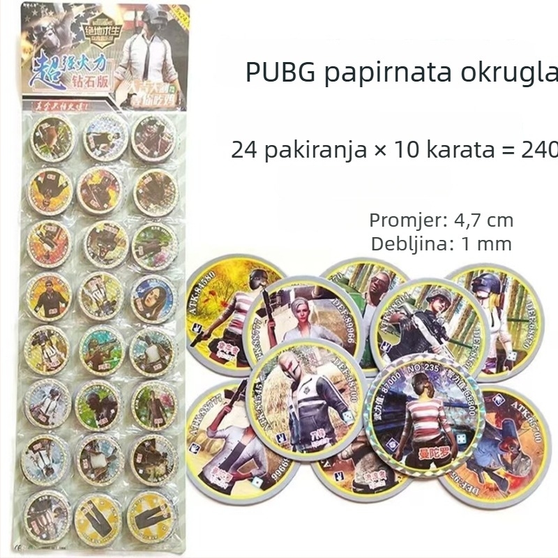 Kružne kartice za djecu – plastične kartice za društvenu igru za dva igrača