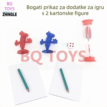 Družbena igra s kartama za djecu preko 7 godina – interaktivna, razvija vid i koordinaciju ruka-oko; materijali: papir, plastika; porijeklo: Shantou; pakiranje u boji; 48 kutija po paketu