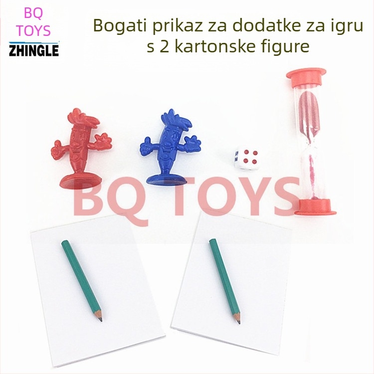 Družbena igra s kartama za djecu preko 7 godina – interaktivna, razvija vid i koordinaciju ruka-oko; materijali: papir, plastika; porijeklo: Shantou; pakiranje u boji; 48 kutija po paketu