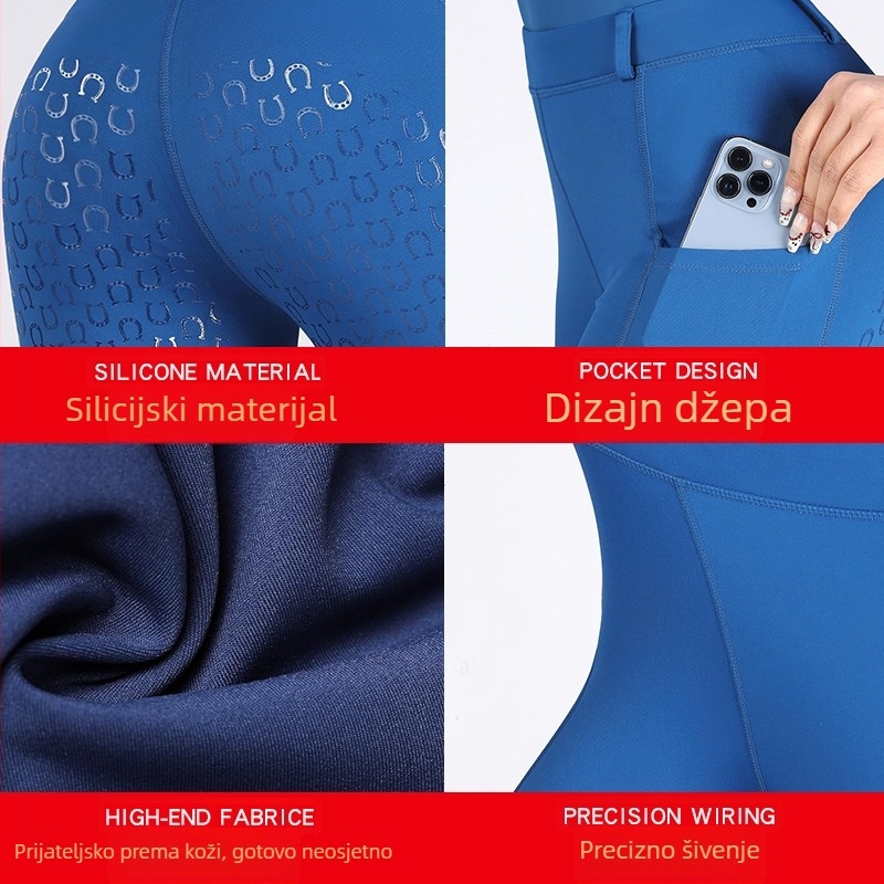 Ženske biciklističke tajice s punim sedalom – otporan na habanje najlon materijal, visoka elastičnost, ljeto